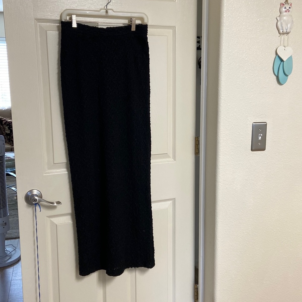 Vintage Long A-Line Alex Evenings Skirt with a slit in back